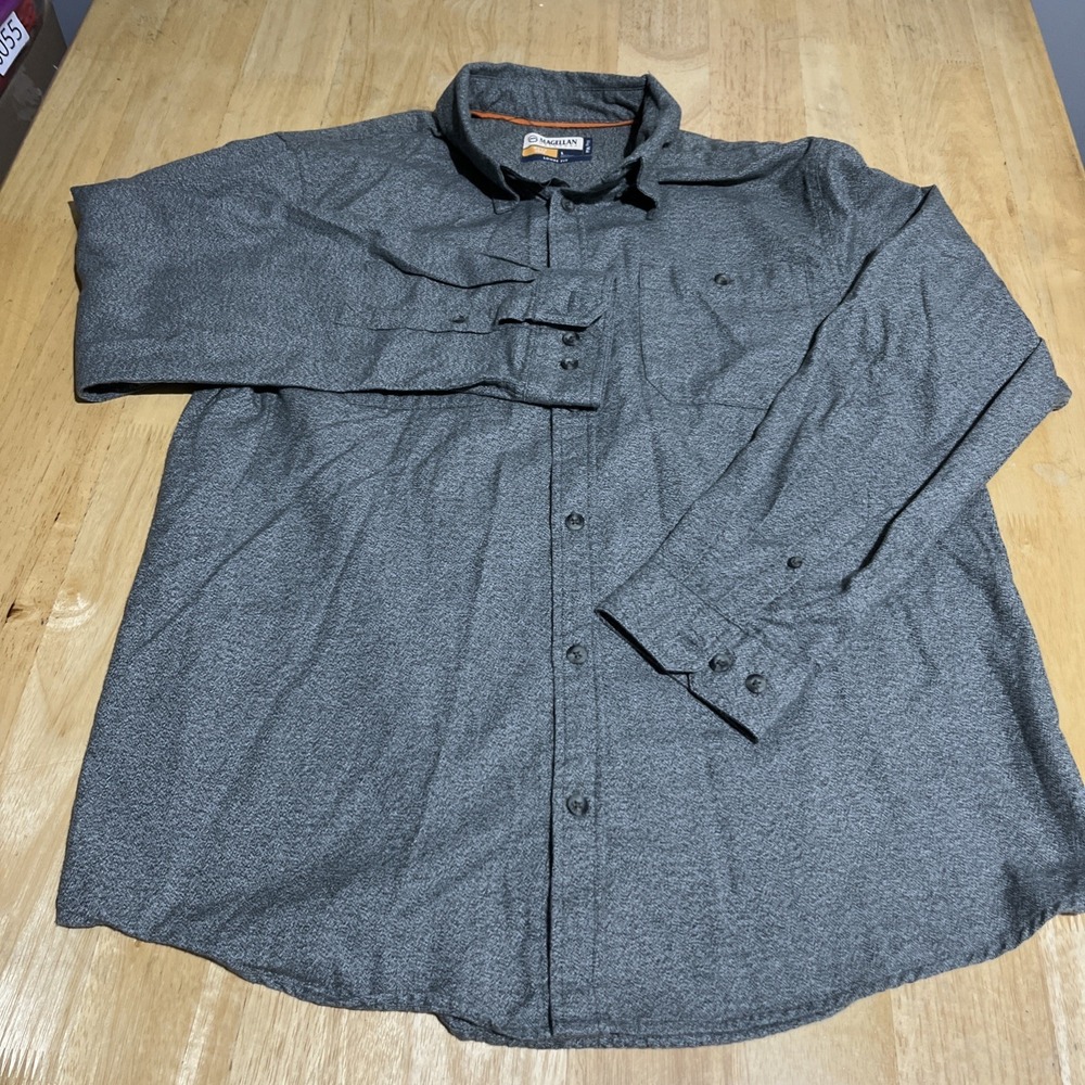 Magellan Hunt Gear Mens Size L. Loose Fit Mag Wick‎ Button Up Shacket